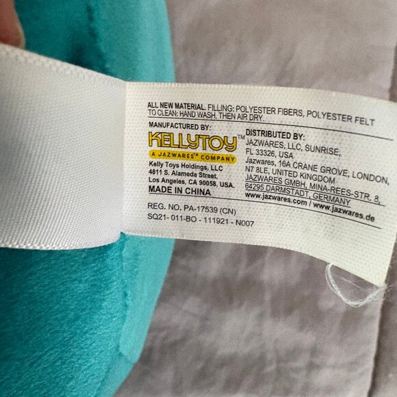 LIKE NEW, Squishmallows Jakarria The Blue Bobba Tea - retails $40 - Picture 8 of 9